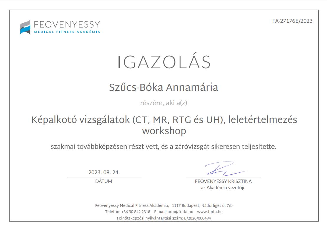 Tanúsítvány